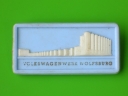 Volkswagenwerk visitor pin light blue