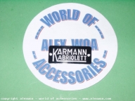 Karmann badge